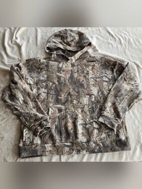 Hollister Boxy Camo Hoodie